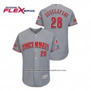 Camiseta Beisbol Hombre Cincinnati Reds Anthony Desclafani Flex Base Gris