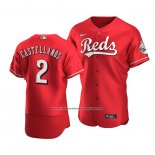 Camiseta Beisbol Hombre Cincinnati Reds Nicholas Castellanos Autentico Alterno Rojo