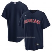 Camiseta Beisbol Hombre Cleveland Guardians Alterno Replica Azul