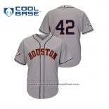 Camiseta Beisbol Hombre Houston Astros 2019 Jackie Robinson Day Cool Base Gris