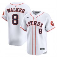 Camiseta Beisbol Hombre Houston Astros Christian Walker Alterno Limited Blanco