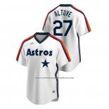 Camiseta Beisbol Hombre Houston Astros Jose Altuve Cooperstown Collection Primera Blanco