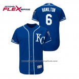 Camiseta Beisbol Hombre Kansas City Royals Billy Hamilton Flex Base Azul