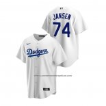 Camiseta Beisbol Hombre Los Angeles Dodgers Kenley Jansen Replica Primera Blanco