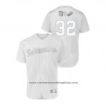 Camiseta Beisbol Hombre Milwaukee Brewers Jeremy Jeffress 2019 Players Weekend Autentico Blanco