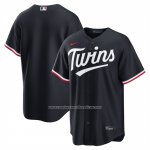 Camiseta Beisbol Hombre Minnesota Twins Alterno Replica Azul1