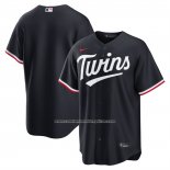 Camiseta Beisbol Hombre Minnesota Twins Alterno Replica Azul1