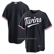 Camiseta Beisbol Hombre Minnesota Twins Alterno Replica Azul1