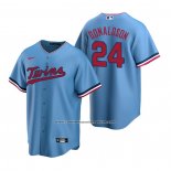 Camiseta Beisbol Hombre Minnesota Twins Josh Donaldson Replica Alterno Azul