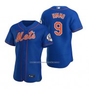 Camiseta Beisbol Hombre New York Mets Brandon Nimmo Alterno Autentico Azul