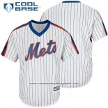 Camiseta Beisbol Hombre New York Mets Cool Base Blanco