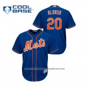 Camiseta Beisbol Hombre New York Mets Pete Alonso Cool Base Alterno Azul
