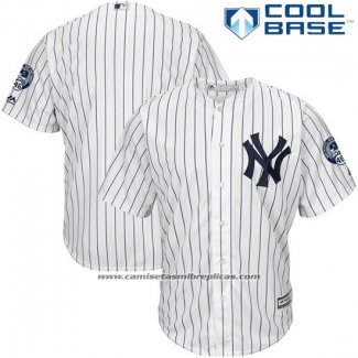 Camiseta Beisbol Hombre New York Yankees Andy Pettitte Blanco Cool Base