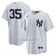 Camiseta Beisbol Hombre New York Yankees Cody Bellinger Primera Replica Blanco
