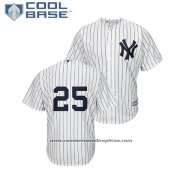 Camiseta Beisbol Hombre New York Yankees Gleyber Torres Cool Base Blanco