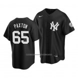 Camiseta Beisbol Hombre New York Yankees James Paxton Replica 2020 Negro