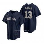 Camiseta Beisbol Hombre New York Yankees Joey Gallo Replica Alterno Azul