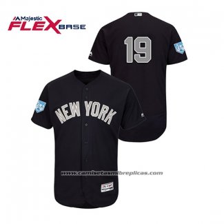 Camiseta Beisbol Hombre New York Yankees Masahiro Tanaka 2019 Entrenamiento de Primavera Alterno Flex Base Azul