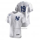 Camiseta Beisbol Hombre New York Yankees Masahiro Tanaka Authentic Blanco