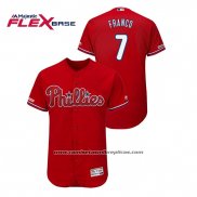 Camiseta Beisbol Hombre Philadelphia Phillies Maikel Franco Flex Base Rojo