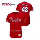 Camiseta Beisbol Hombre Philadelphia Phillies Nick Pivetta Flex Base Rojo