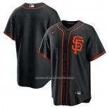 Camiseta Beisbol Hombre San Francisco Giants Alterno Replica Negro