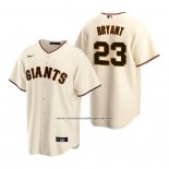 Camiseta Beisbol Hombre San Francisco Giants Kris Bryant Replica Primera Crema