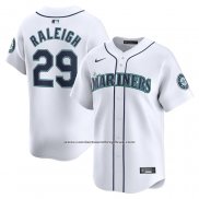 Camiseta Beisbol Hombre Seattle Mariners Cal Raleigh Primera Limited Blanco