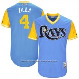Camiseta Beisbol Hombre Tampa Bay Rays 2017 Little League World Series Blake Snell Azul