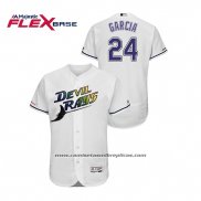 Camiseta Beisbol Hombre Tampa Bay Rays Avisail Garcia Turn Back The Clock Flex Base Blanco