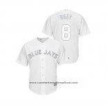 Camiseta Beisbol Hombre Toronto Blue Jays Cavan Biggio 2019 Players Weekend Replica Blanco