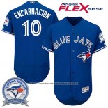 Camiseta Beisbol Hombre Toronto Blue Jays Edwin Encarnacion 10 Flex Base