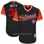 Camiseta Beisbol Hombre Washington Nationals 2017 Little League World Series Matt Wieters Azul