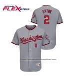 Camiseta Beisbol Hombre Washington Nationals Adam Eaton Autentico Flex Base Gris