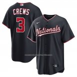 Camiseta Beisbol Hombre Washington Nationals Dylan Crews Alterno Replica Azul