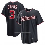 Camiseta Beisbol Hombre Washington Nationals Dylan Crews Alterno Replica Azul