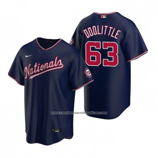 Camiseta Beisbol Hombre Washington Nationals Sean Doolittle Replica Alterno Azul