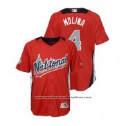 Camiseta Beisbol Nino All Star Yadier Molina 2018 Home Run Derby National League Rojo