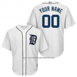Camiseta Beisbol Nino Detroit Tigers Personalizada Blanco