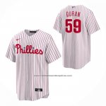 Camiseta Beisbol Nino Philadelphia Phillies Jhoan Duran Primera Replica Blanco