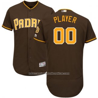 Camiseta Beisbol Nino San Diego Padres Personalizada Marron