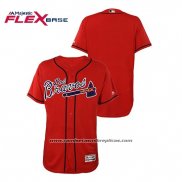 Camiseta Beisbol Hombre Atlanta Braves Flex Base Rojo