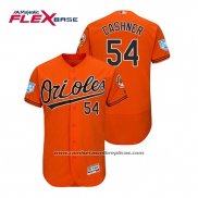 Camiseta Beisbol Hombre Baltimore Orioles Andrew Cashner Flex Base Entrenamiento de Primavera 2019 Naranja