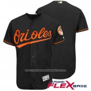 Camiseta Beisbol Hombre Baltimore Orioles Negro Autentico Collection Flex Base