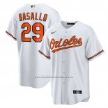 Camiseta Beisbol Hombre Baltimore Orioles Samuel Basallo Replica Blanco