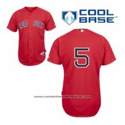 Camiseta Beisbol Hombre Boston Red Sox 5 Allen Craig Rojo Alterno Cool Base