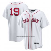 Camiseta Beisbol Hombre Boston Red Sox Roman Anthony Home Replica Blanco