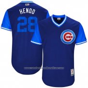 Camiseta Beisbol Hombre Chicago Cubs 2017 Little League World Series 28 Kyle Hendricks