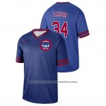 Camiseta Beisbol Hombre Chicago Cubs Jon Lester Cooperstown Collection Legend Azul
