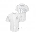 Camiseta Beisbol Hombre Chicago Cubs Jose Quintana 2019 Players Weekend Lelo Replica Blanco
